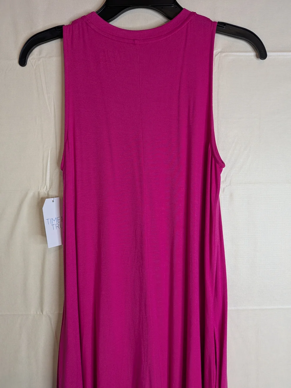 Sleeveless Pink Summer Dress With Pockets Size XS